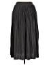 Pull&Bear Solid Gray Formal Skirt Size L - photo 2