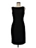 Anne Klein Solid Black Cocktail Dress Size 6 - photo 1