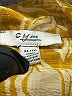 C by ONE 100% Polyester Yellow Short Sleeve Blouse Size XL - photo 7