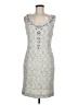 St. John Tweed Silver Casual Dress Size 6 - photo 1