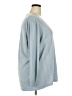 BLOOMCHIC Chevron-herringbone Blue Pullover Sweater Size 18 - 20 - photo 4