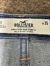 Hollister Blue Denim Shorts Size 35 waist - photo 3