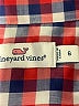 Vineyard Vines 100% Cotton Checkered-gingham Red Long Sleeve Button-Down Shirt Size 6 - photo 3