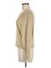 Angie 100% Acrylic Metallic Gold Pullover Sweater Size M - photo 5