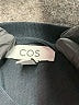 Cos Solid Black Casual Dress Size S - photo 7