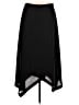 DKNY 100% Polyester Solid Black Formal Skirt Size 12 - photo 1