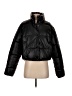 Zara 100% Polyester Solid Black Jacket Size S - photo 1