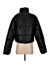 Zara 100% Polyester Solid Black Jacket Size S - photo 2