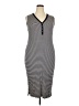 J.Crew Stripes Gray Casual Dress Size XXL - photo 1