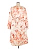 Just Fab 100% Polyester Floral Orange Casual Dress Size 2X - photo 2