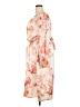 Just Fab 100% Polyester Floral Orange Casual Dress Size 2X - photo 5