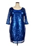 My Michelle 100% Polyester Blue Cocktail Dress Size 18 - photo 1