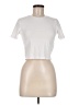 Zara Ivory Short Sleeve Turtleneck Size M - photo 1