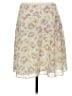 Ann Taylor 100% Polyester Animal Print Tan Casual Skirt Size 8 - photo 2