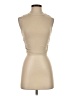 Cider Solid Tan Sleeveless Top Size XXS - photo 1