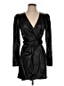 Zara 100% Polyester Black Coat Size S - photo 1