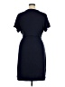 Chaps Solid Blue Casual Dress Size XL - photo 2