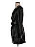 Zara 100% Polyester Black Coat Size S - photo 5