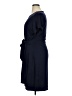 Chaps Solid Blue Casual Dress Size XL - photo 5