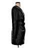 Zara 100% Polyester Black Coat Size S - photo 4