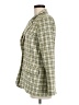 Topshop Plaid Green Blazer Size 6 - photo 5