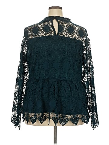 Lane Bryant Long Sleeve Blouse (view 2)
