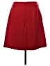 Halogen Solid Red Casual Skirt Size 4 - photo 2