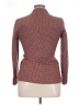 Marsala Houndstooth Burgundy Wool Blazer Size 14 - photo 2