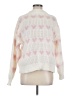 Major Label Group 100% Polyester Hearts Pink Pullover Sweater Size M - photo 1