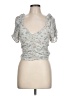 Slate & Willow Blue Short Sleeve Top Size L - photo 1