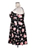 No Boundaries 100% Polyester Floral Black Casual Dress Size XXL - photo 5