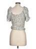 Slate & Willow Blue Short Sleeve Top Size L - photo 2