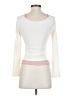 Romwe Ivory Long Sleeve Top Size 2 - photo 2
