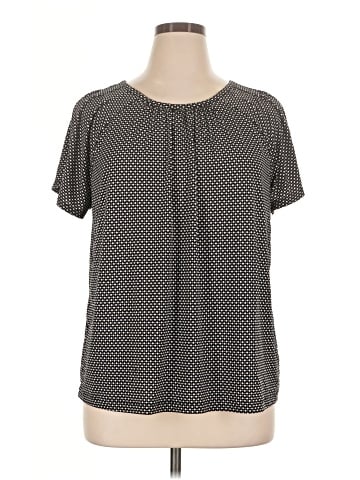Liz Claiborne Career Short Sleeve Blouse (view 1)