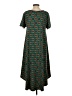 Lularoe Paisley Green Casual Dress Size S - photo 2