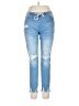 Unbranded Tropical Blue Jeans Size 12 - photo 1