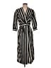 Sandro Stripes Black Casual Dress Size EU (FR) 36 / US 4 - photo 1