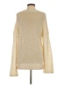 Haven Well Within Metallic Gold Pullover Sweater Size S - photo 2