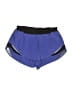 Lululemon Athletica Color Block Blue Athletic Shorts Size 6 - photo 1