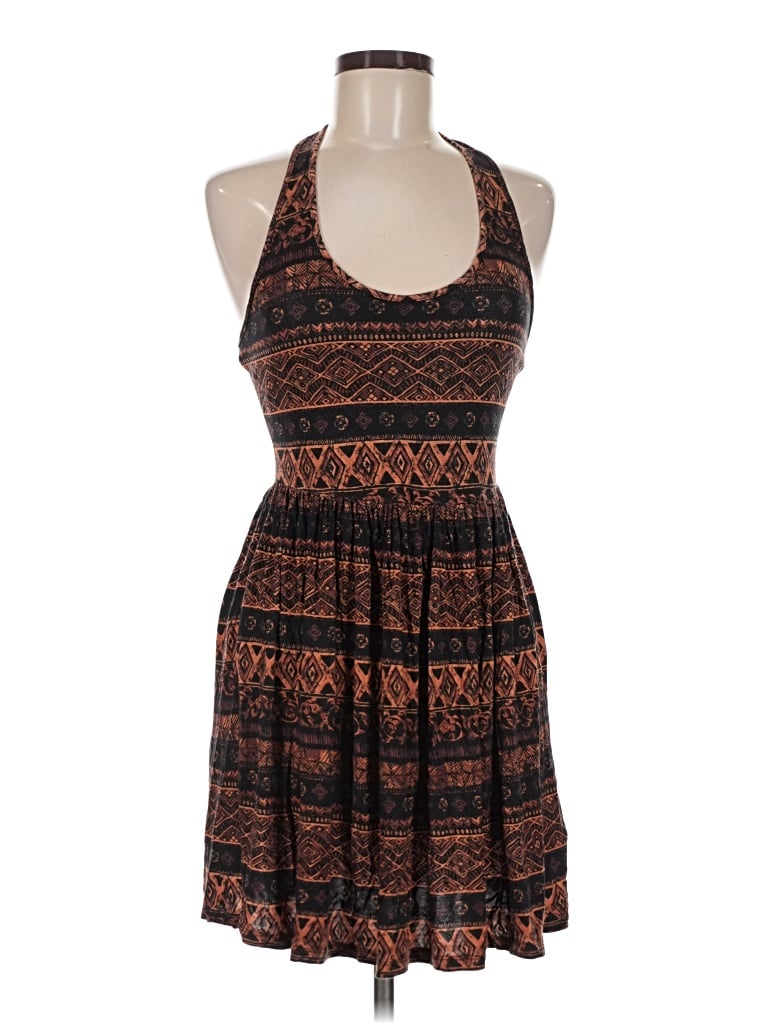 Pre-owned Forever 21 Casual Dress In Brown