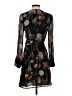 Zara Floral Black Cocktail Dress Size XS - photo 2