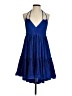 VICI 100% Polyester Blue Cocktail Dress Size S - photo 1