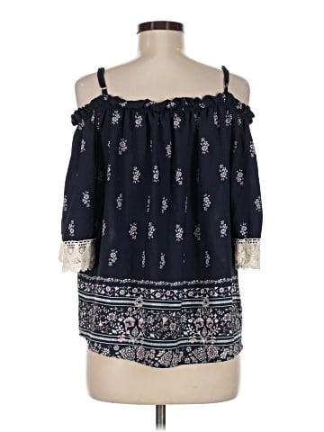 Jolt 3/4 Sleeve Blouse (view 2)