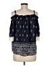 Jolt Blue 3/4 Sleeve Blouse Size M - photo 2