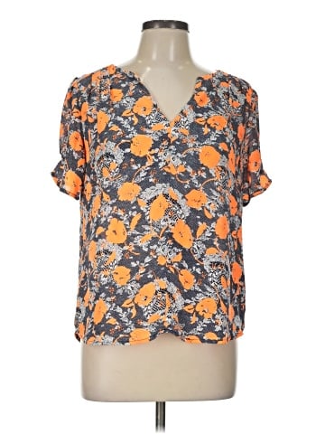 Collective Concepts Short Sleeve Blouse (view 1)