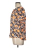 Collective Concepts Orange Short Sleeve Blouse Size L - photo 5