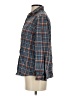 Woolrich 100% Cotton Plaid Blue Long Sleeve Button-Down Shirt Size S - photo 5