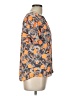 Collective Concepts Orange Short Sleeve Blouse Size L - photo 4