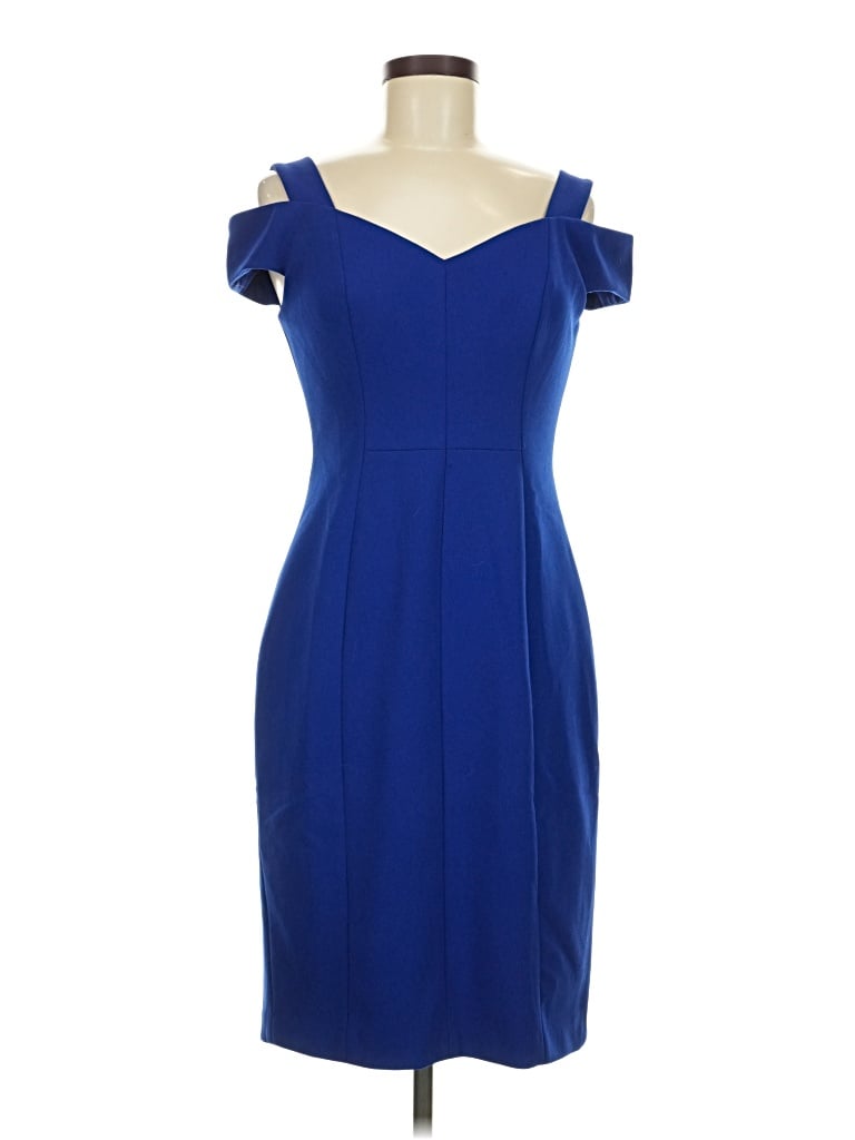 Pre-owned Eliza J Cocktail Dress In Blue