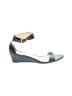 J.Crew 100% Leather Blue Wedges Size 9 - photo 1
